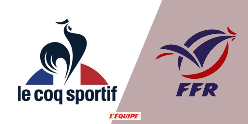 lequipe's tweet photo. La Fédé française de rugby a annoncé mardi que le Coq Sportif équiperait le XV de France sur la période 2018-2024 https://t.co/ZZDajc4J6b https://t.co/NAlSWWFQup