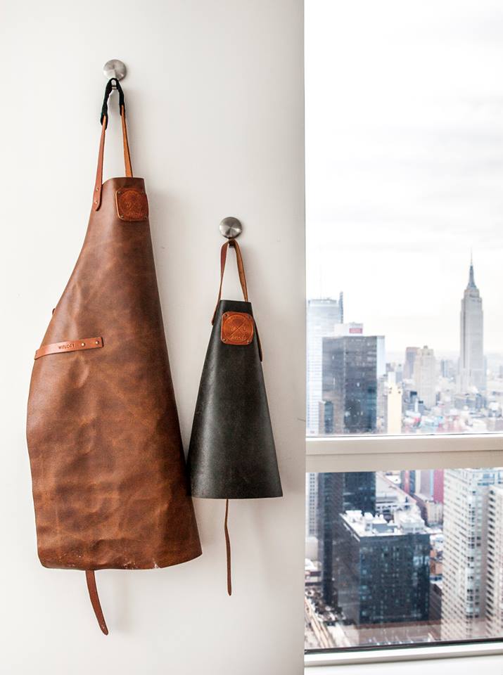 See beautifully handcrafted leather aprons & accessories by #WITLOFT at #TopDrawerAW17 Stand: H-D36 #Home #ArtisanalStyle