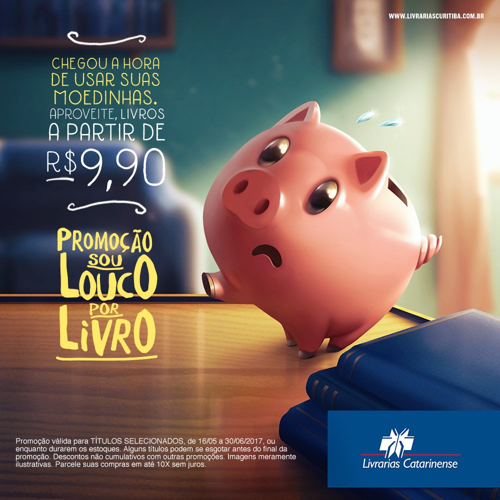 beiramarshop's tweet photo. #BeiramarShopping Livrarias Catarinense faz campanha e vende livros com descontos acima de 80% https://t.co/wxAGENJaEf https://t.co/52oqBEOgrY