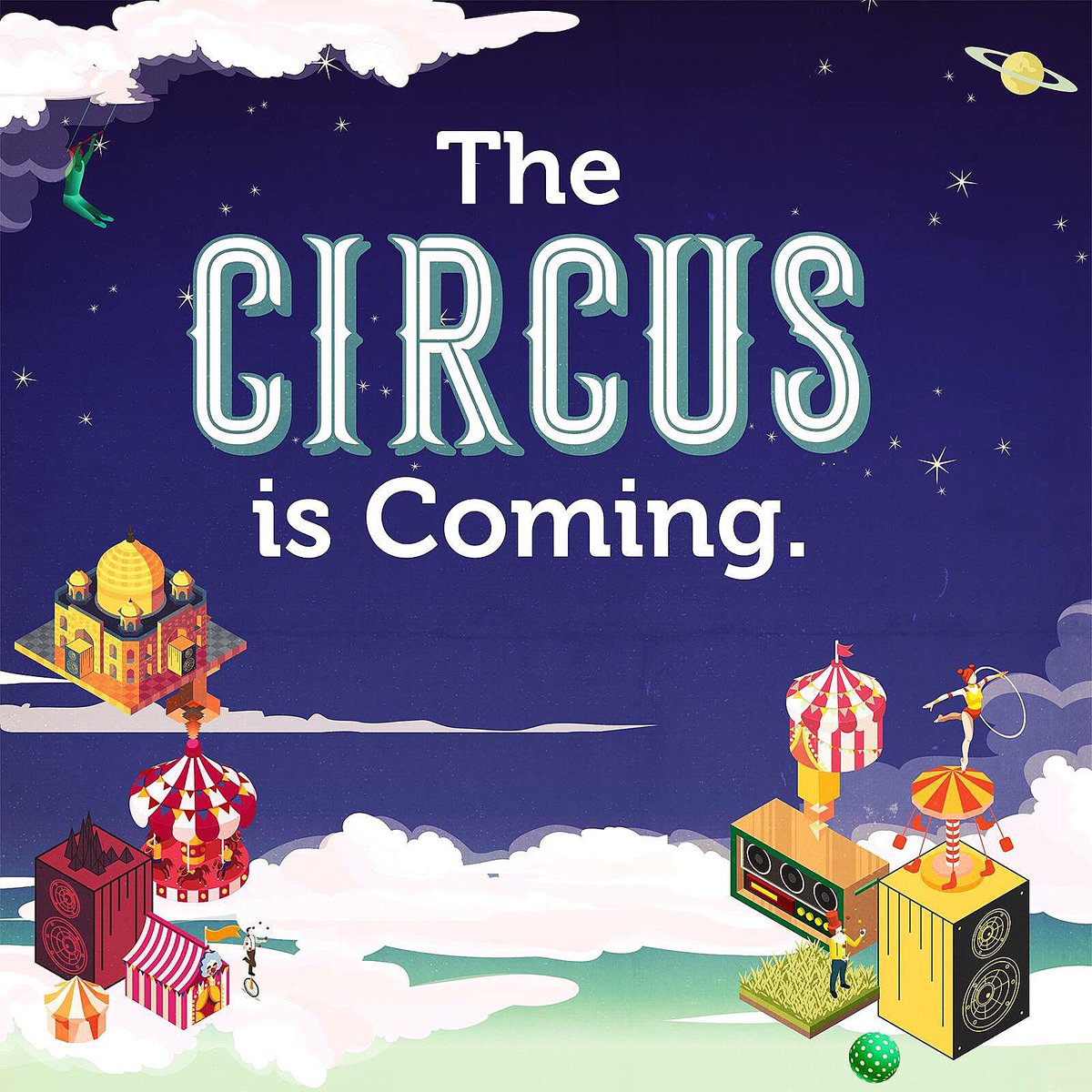 Unbelieve everything... 2017! 

The Circus is coming ... 

#StayTuned