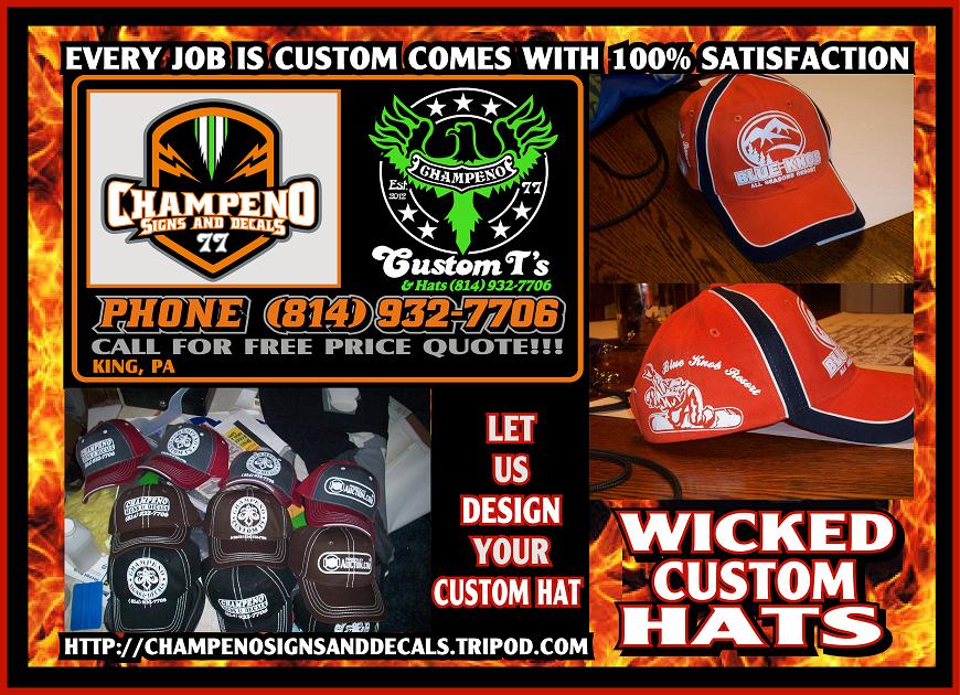 FreewayAuction's tweet image. champenosigns.com/custom-hats.ht… Custom Hats | Custom Baseball Caps | Custom Business Logo Hats