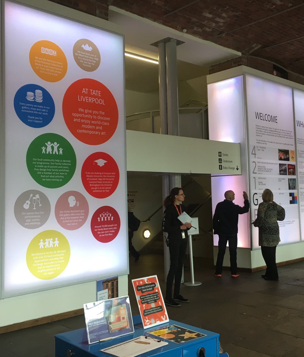 lawncreative's tweet image. Nice to see our Light Wall graphic for @tateliverpool looking fresh and fabulous!