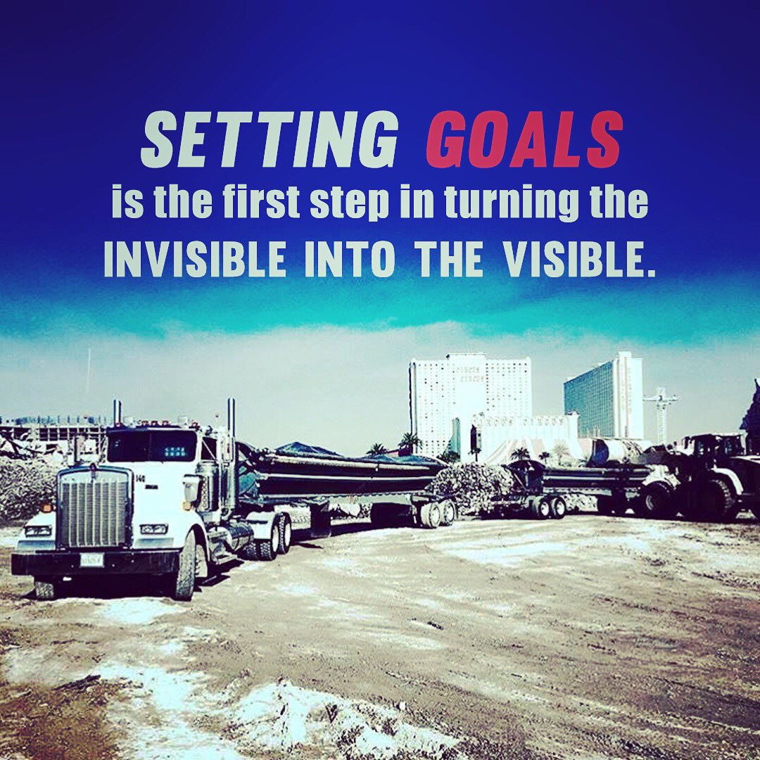 TruckDriverGo's tweet photo. Setting Goals Is the First Step in Turning the Invisible Into the Visible.
#welovetruck #truckersrock #driving #truck #truckerquote #drive https://t.co/yieDukSb7e
