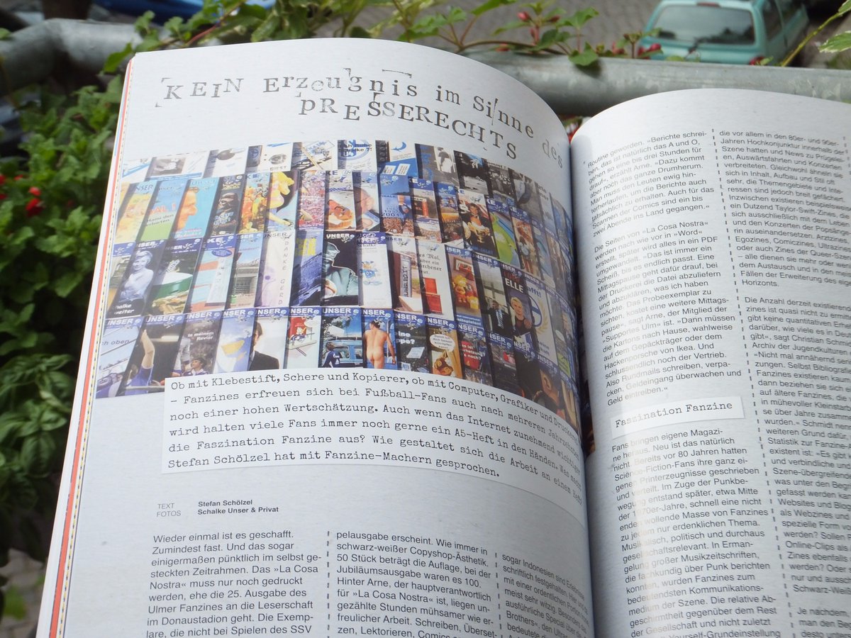 Wer noch Lesestoff für die Sommerpause braucht, holt sich als erstes mal das aktuelle <a href="/Transparent_Mag/">Transparent-Magazin</a>. Mit 'nem Artikel über Fanzines ;-)