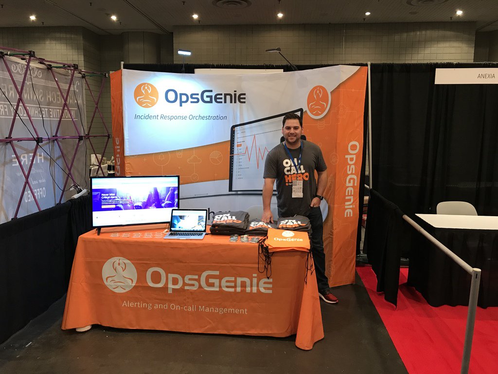 Opsgenie's tweet image. Getting our OpsGenie booth ready for @CloudExpo in NYC! Looking forward to meeting everyone! ow.ly/LAnf30cmrkR #devops #CloudExpo
