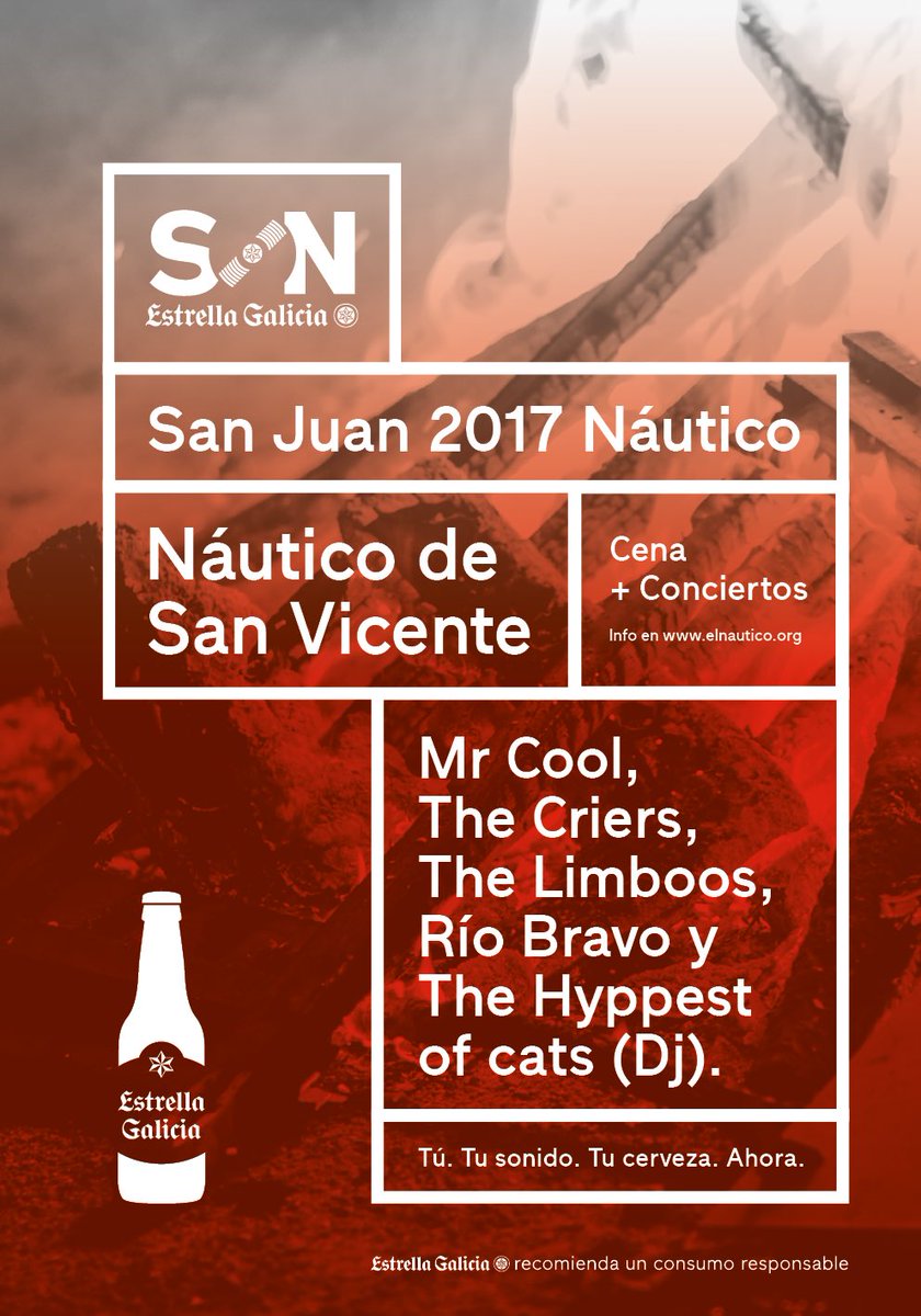 Aquí el cartel definitivo para la fiesta definitiva!