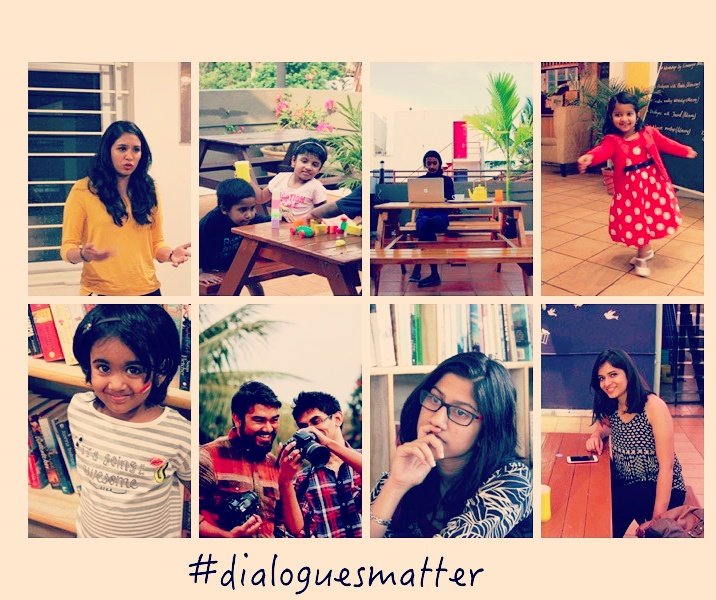 Collage of awesomeness at Dialogues. When are you visiting us?
