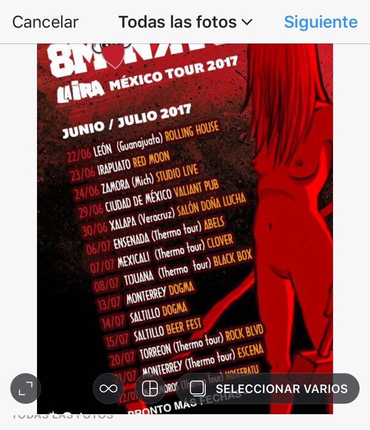 8MONKYS_BAND's tweet photo. De armó #,México, #8monkys ya esta #EnTuArea próximamente anunciaremos fechas para agosto! Andamos con todo!! https://t.co/zNBz7vaRVW
