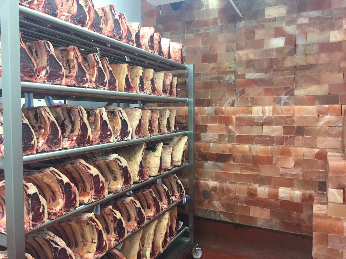 The Meat Merchant On Twitter Glenarm Shorthorn Beef Moving Into The Second Of Our Himalayan Salt Chambers To Begin Stage 2 Of Our Unique 3 Chamber Dry Aging Process Https T Co Tncr58iqij
