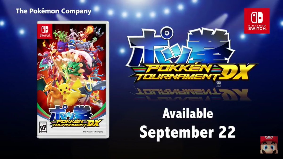 TonyBit97's tweet image. Box Art oficial de #PokkenTournamentDX 
#Nintendo #Pokemon