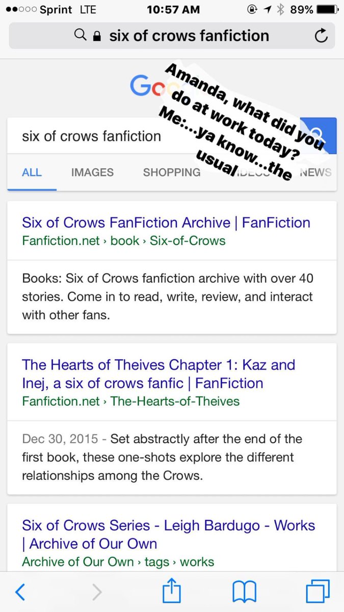 BookishInvasion's tweet photo. #workinghardorhardlyworking
#sixofcrowsfandom https://t.co/fJ2Y152dPN