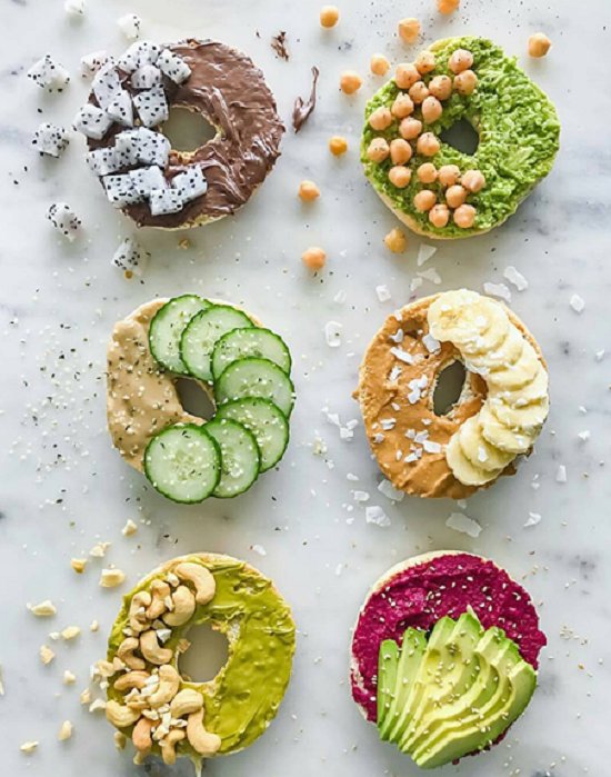 bellavado's tweet photo. What bagel would you choose? :) They're all yummy but my answer will obviously be #avocadobagel. #Healthyfood #BellaVado https://t.co/9dzRAC5tmd