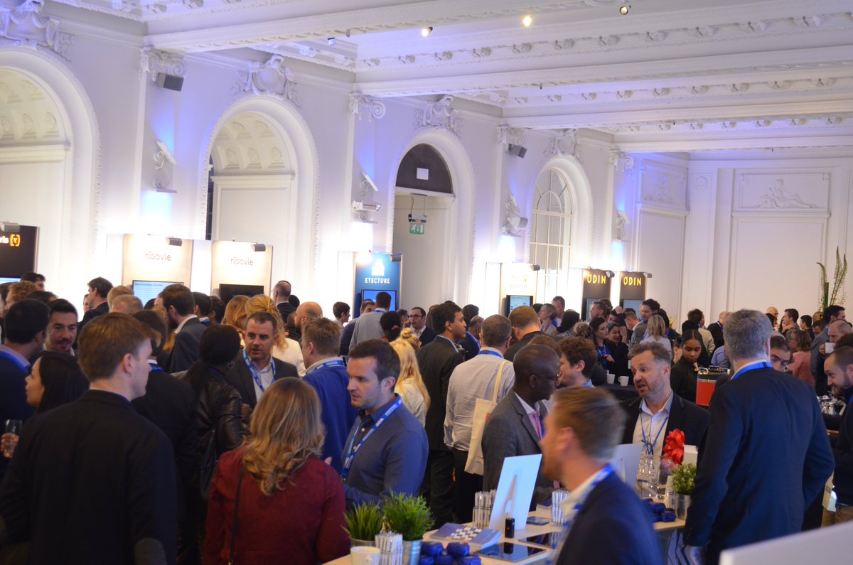 IDENTIFIEDCon's tweet photo. There’s plenty going on besides the presentations at #IDENTIFIED17. Personalised water bottles, #VR demos, @Gigya's wall of trust and more. https://t.co/BkupllaEQo
