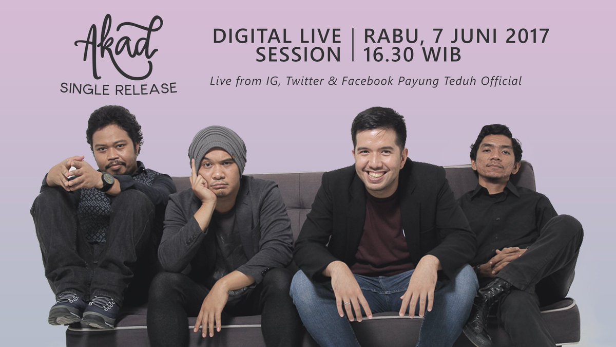 Besok "AKAD" akan di rilis live dari kanal sosmed kami (Instagram, Facebook, Twitter). Rabu, 7 Juni - 16.30 WIB. Jangan sampai terlewat !