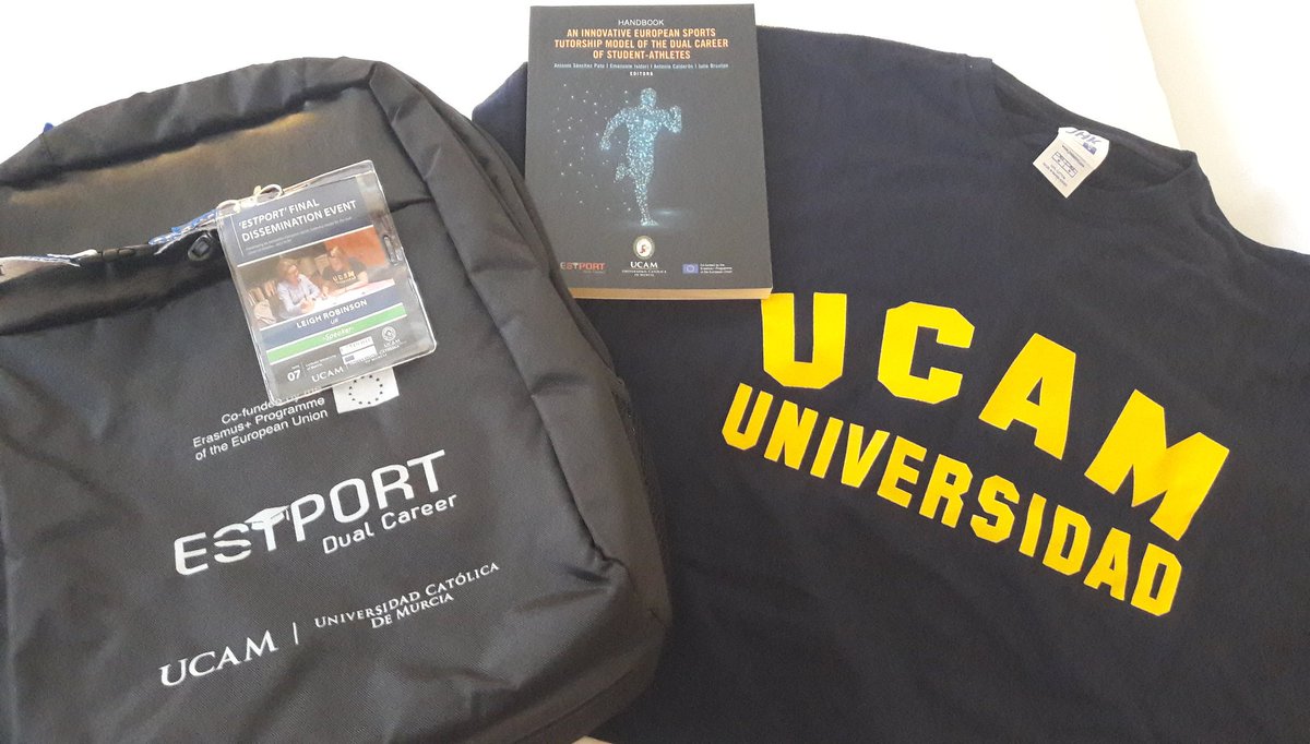 EUROPA_Plymouth's tweet photo. @EUROPA_Plymouth team members ready for the @EstportEU project Final Dissemination meeting @UCAM . @EUErasmusPlus #sport_tutor #dual_career https://t.co/UJ82EG2O79