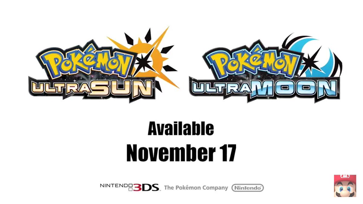 TonyBit97's tweet image. #Resumen #PokemonDirect

Se anuncia un nuevo #Pokemon para #Nintendo3DS: #PokemonUltraSun &amp;amp; #PokemonUltraMoon
📌Disponible el 17/11/17