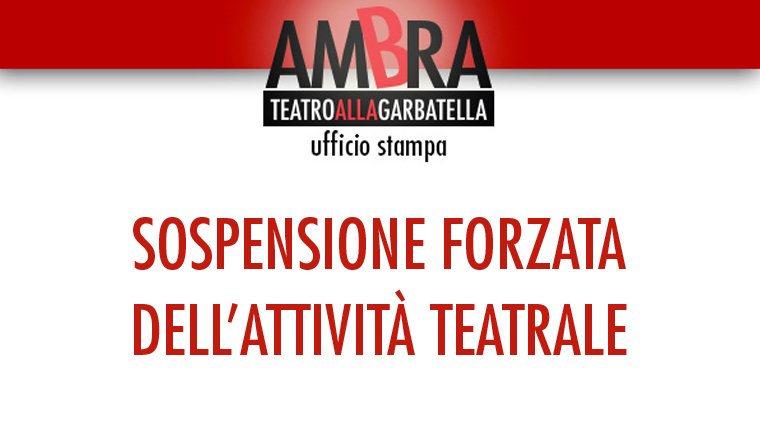 Sospensione forzata della nostra attività teatrale: leggi il comunicato ufficiale su >> goo.gl/nVmuZ7 #Roma #Teatro #Cultura