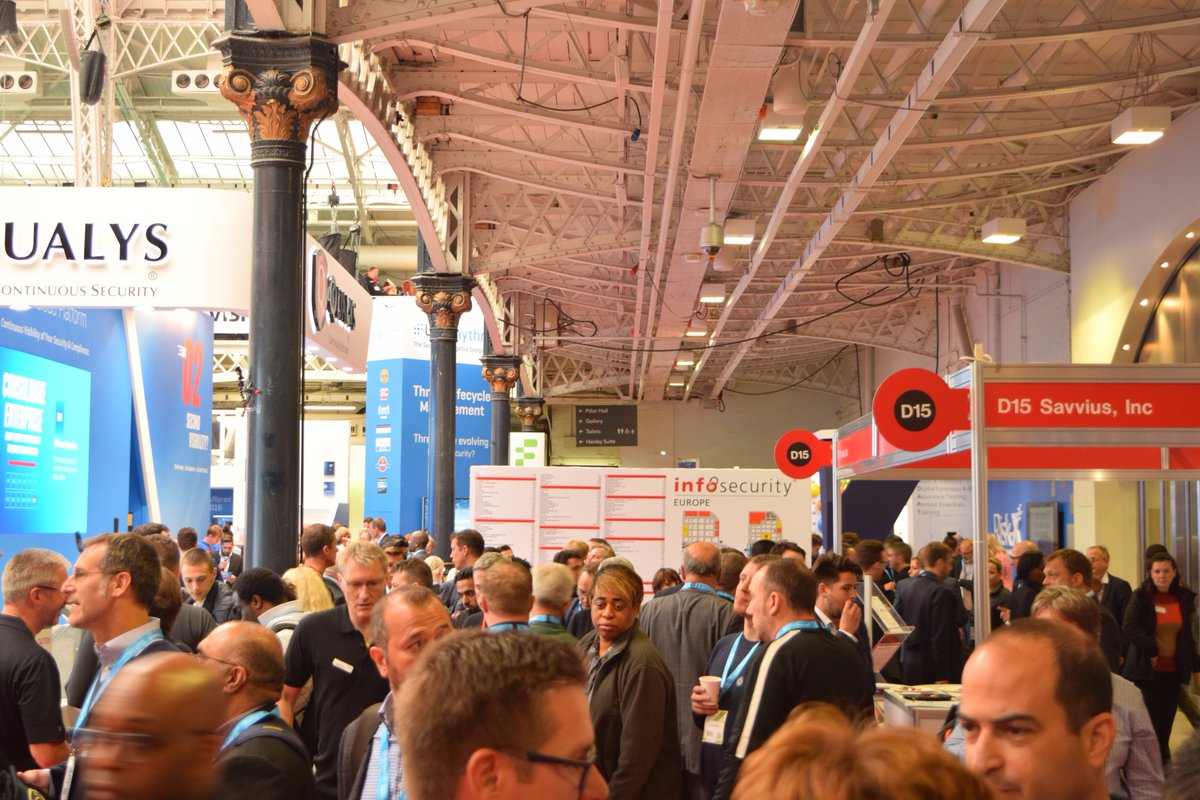 HackingInsider's tweet photo. A Day on the conference floor at #InfoSec17. https://t.co/JGoYsIPoSu