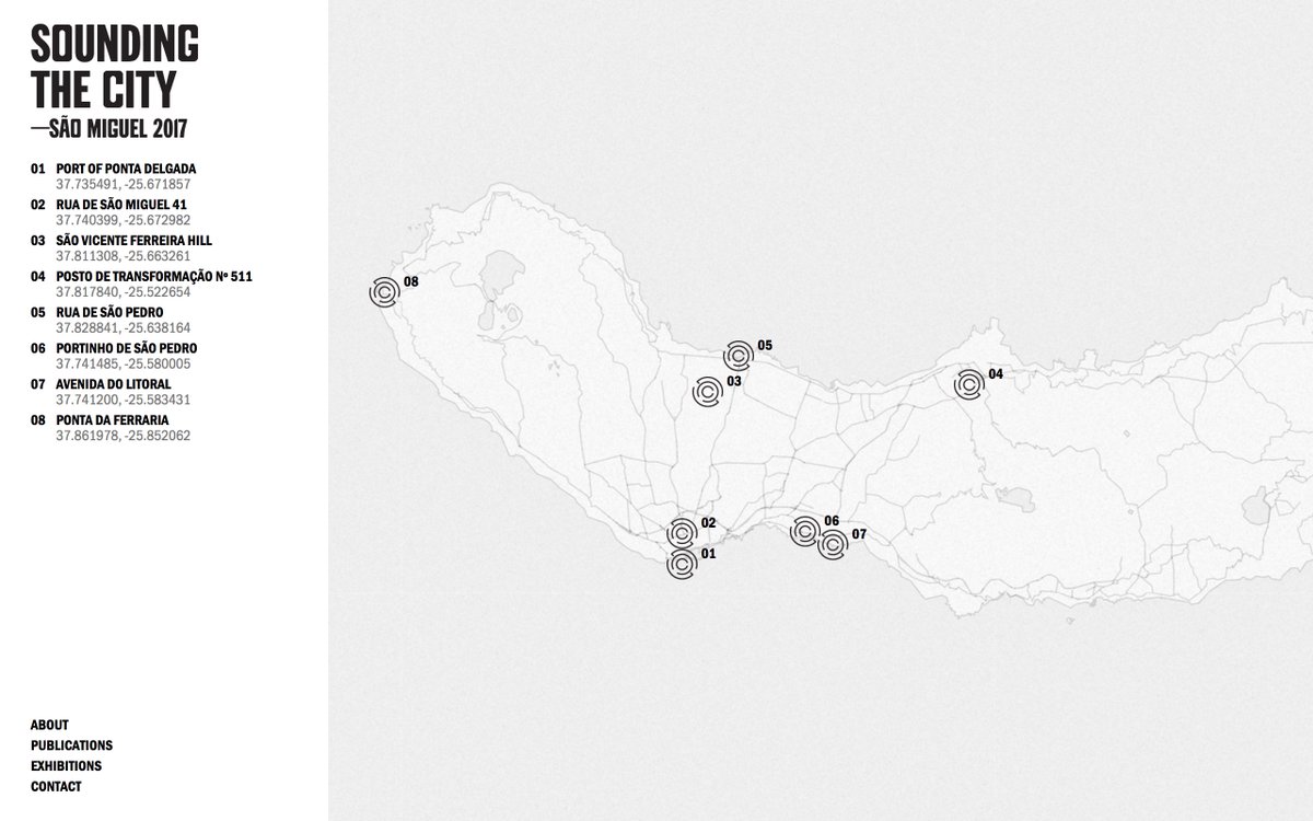 reimerstein's tweet photo. Just launched 'STC 002—São Miguel 2017', our latest addition to Sounding the City: https://t.co/nTZHzBBljj #InvisiblePlaces #soundingthecity https://t.co/TL5QqClht8