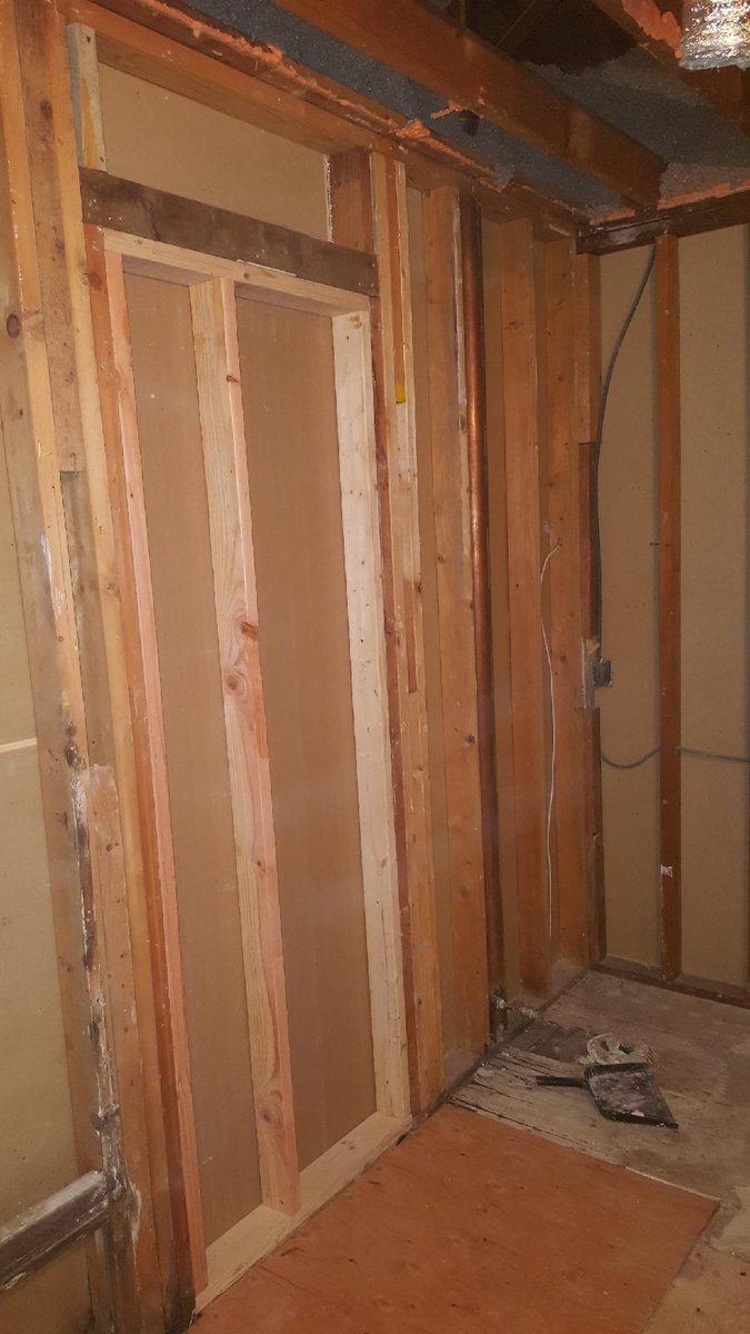 JTPConstruction's tweet photo. Bathroom reno started this week up in Monroe! Stay tuned for more updated pics! #JTPConstruction #Contractor #Bathroom #BathroomRemodel https://t.co/l7o5ATjPp1