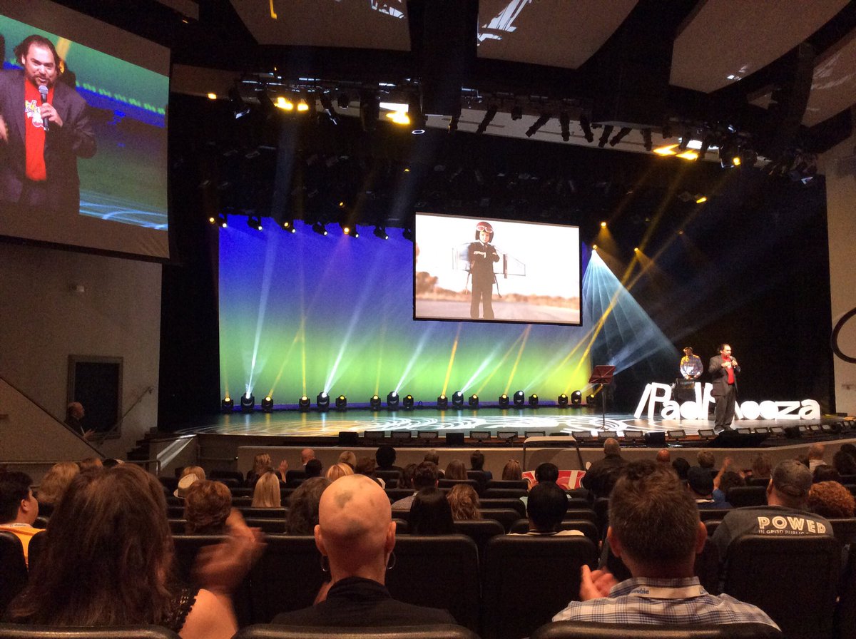 "AND, if our kids spend more time filling in bubbles than flying rockets, we're never gonna get there!" #iplza17 <a href="/teach42/">Steve Dembo</a>