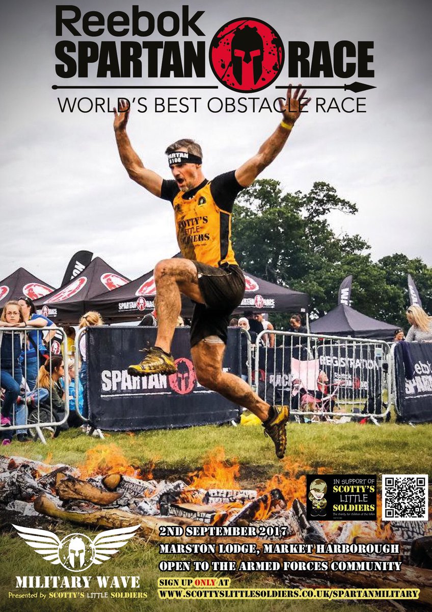 ScottysCharity's tweet photo. Who will be crowned the Spartan Race UK Military champ? Have you signed up - ltd to 250 places! https://t.co/D7GnBMH1IA #ocr #spartanrace https://t.co/ef4usW44fL