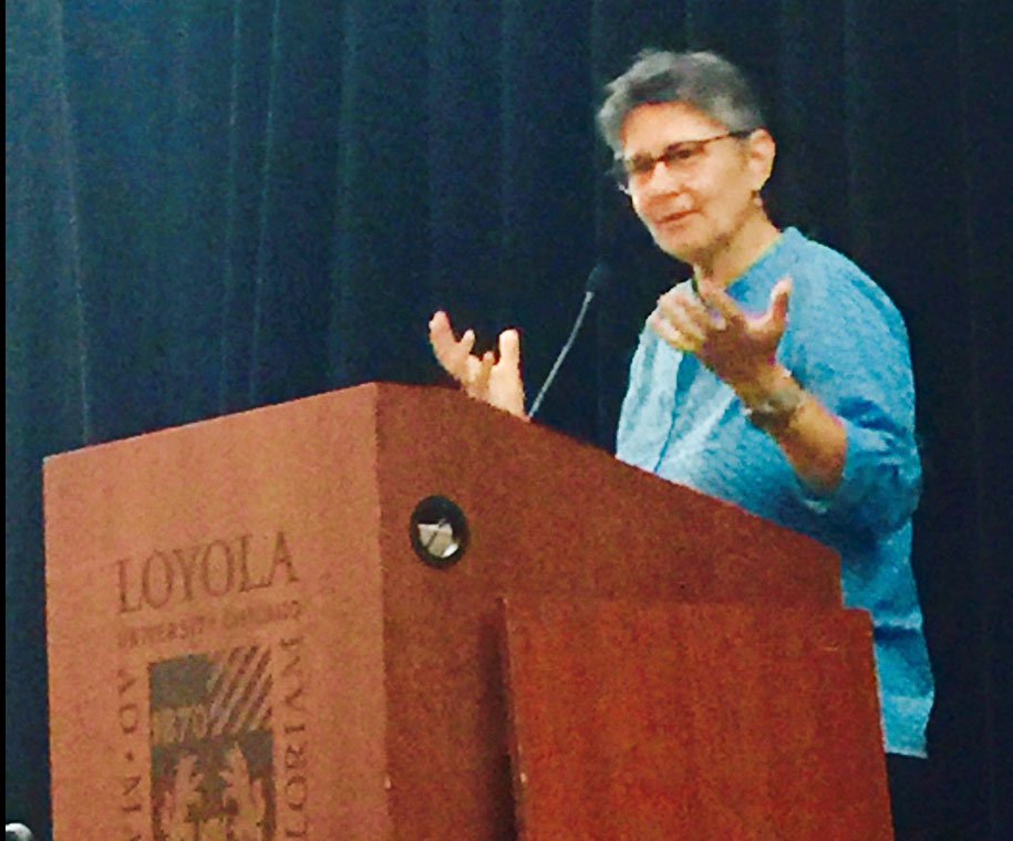 Inspiration at #PTKHI! First women to cross Antarctica <a href="/polarann/">Ann Bancroft</a> #GlobalPerspectives – <a href="/Mike_Onuchovsky/">Michael Onuchovsky 2040🇺🇸</a> #PTKIntern <a href="/ValenciaCollege/">Valencia College</a>