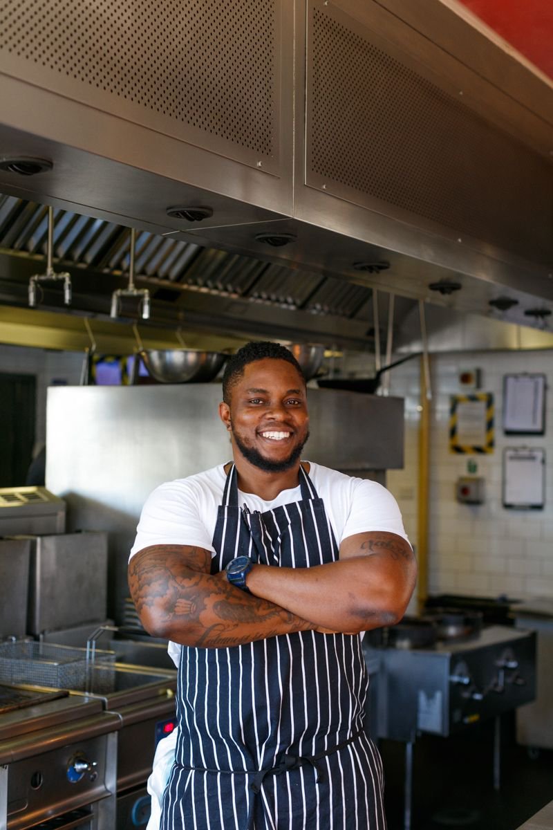 thisissmiths's tweet photo. There's no mistaking this cheeky smile, meet Henry, our Head Chef at Cannon Street #DreamTeam https://t.co/MkC2QzwISX