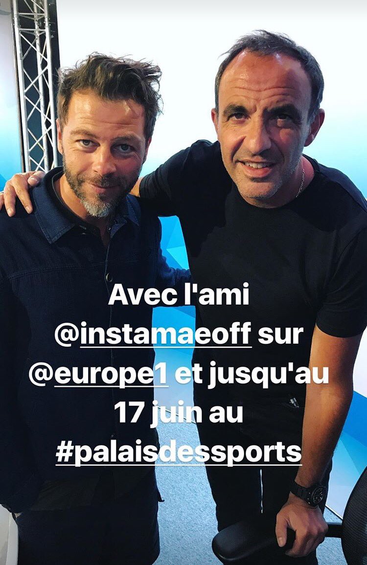 ActudeMae's tweet photo. Christophe était tout à l'heure chez Europe 1 avec @nikosaliagas ! Nous vous tiendrons au courant concernant la diffusion. https://t.co/5HY3FZNXWP