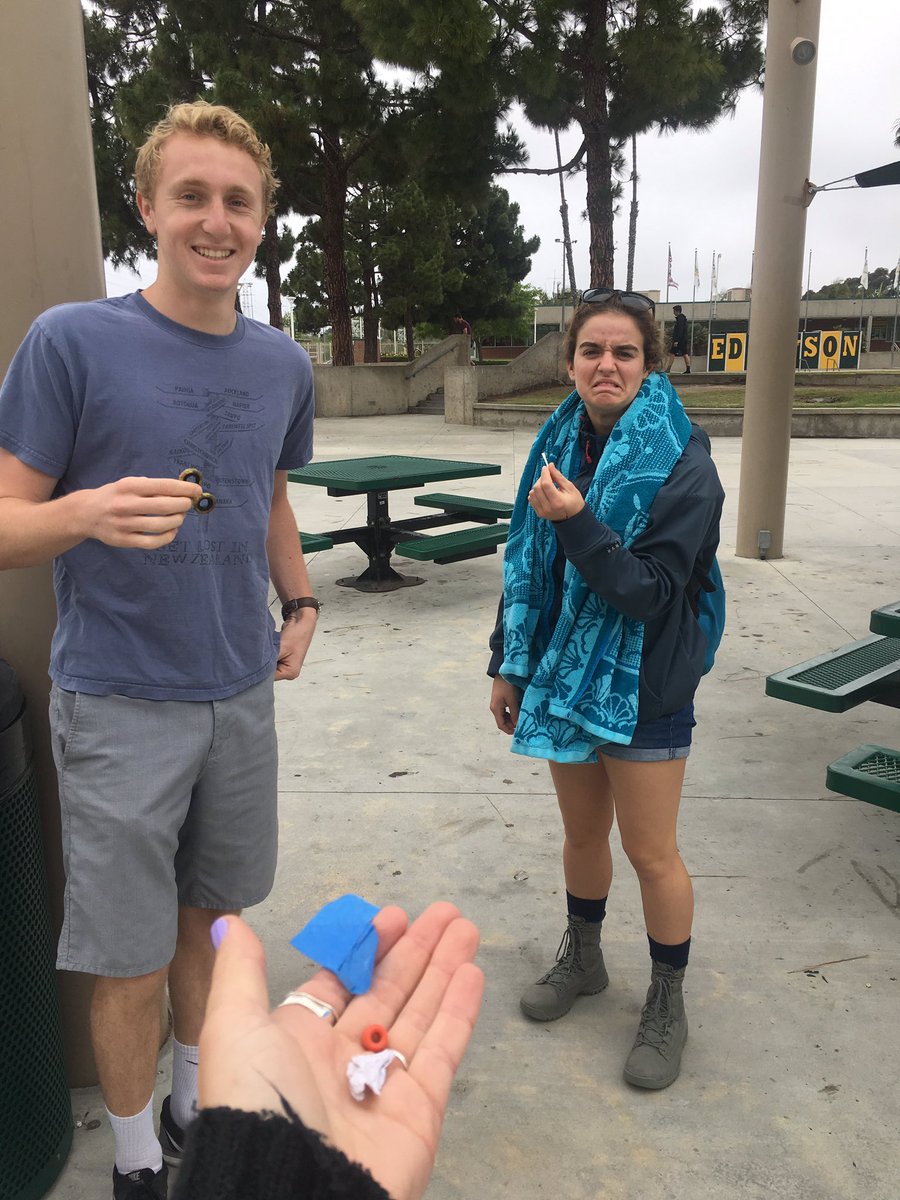 summerwillerth's tweet photo. we out here #edisonseniors picking up #trash in #apstats @aharrellmath #ad https://t.co/IcmaKFuiFu
