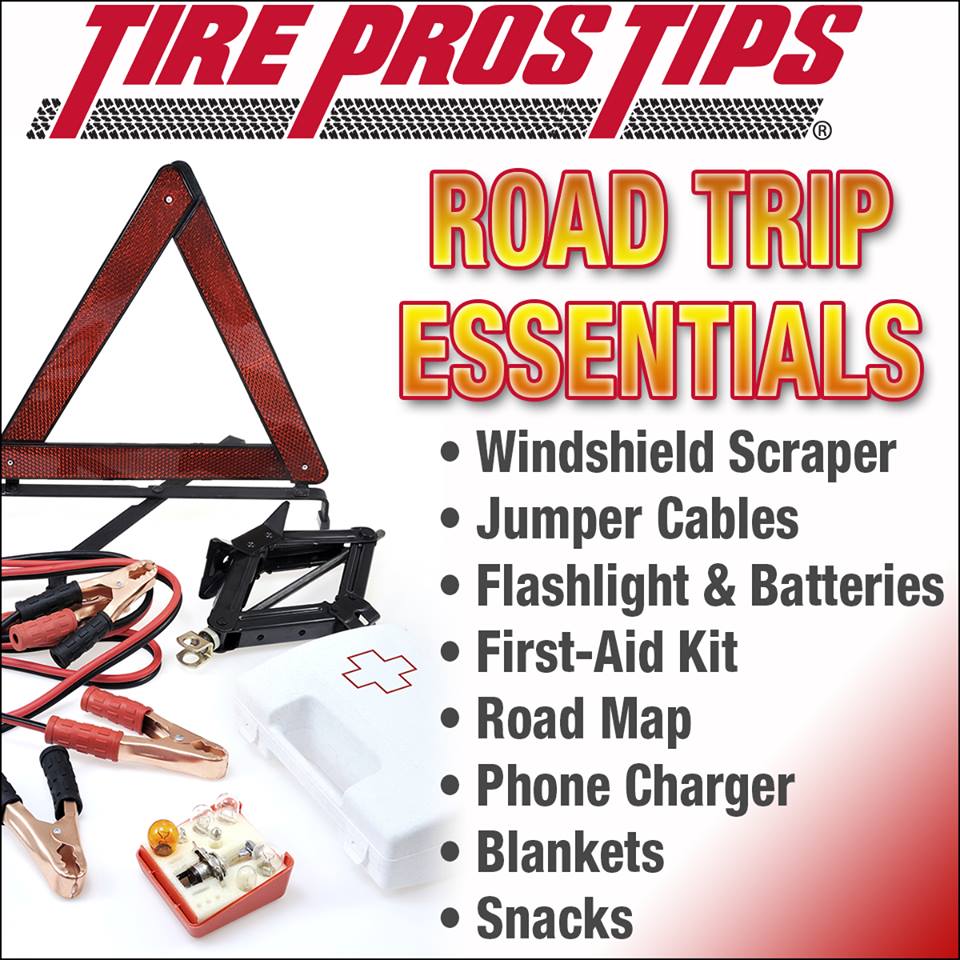 PasaTirePros's tweet photo. Road trip essentials! #TireProsTips https://t.co/ERuQXK20fH