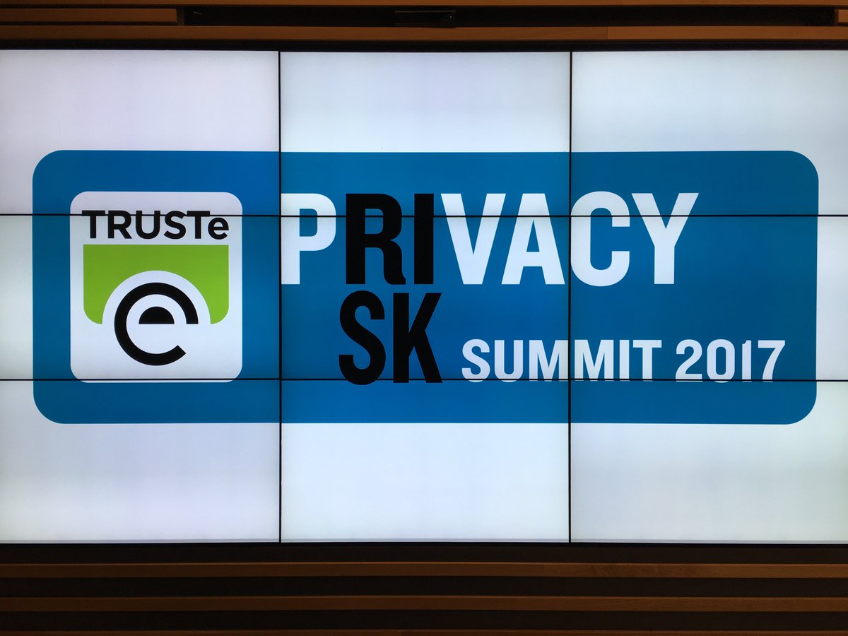 Ready To Go #topthinkers! Proud to be at @TRUSTe  Privacy Risk Summit today. #PrivacyRisk