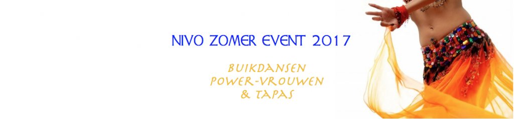 Ga mee met het NIVO Zomer Event 23 juni: buikdansen, powervrouwen en tapas! Aanmelden: nivo-nh.nl/activiteit/niv… Introducees welkom!