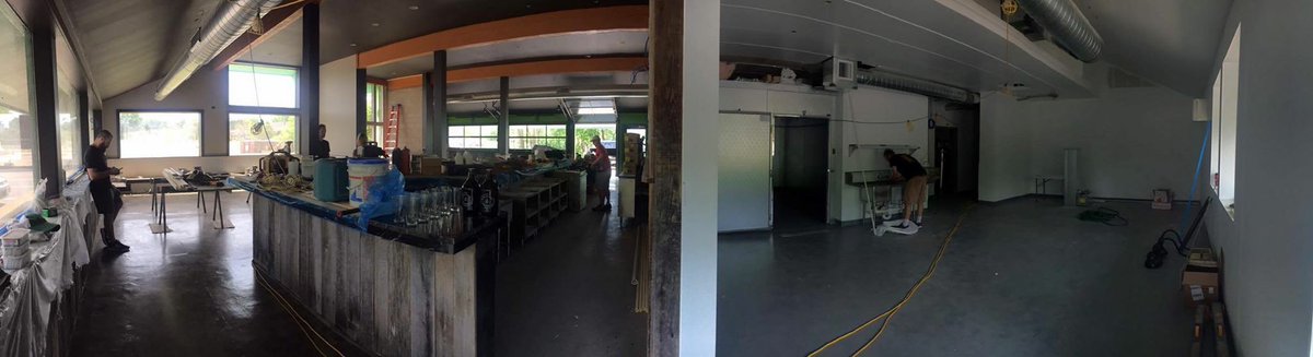 Backchannelbrew's tweet photo. Updated Photo of Taproom & Brew house #buildingabrewery #BackChannelBrewing https://t.co/PO4Xi40Koa