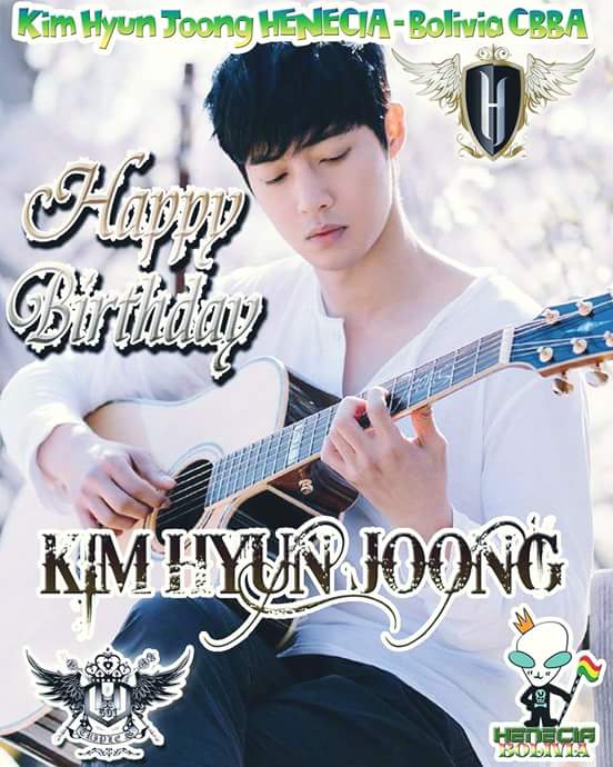  Happy Birthday
 Kim Hyun Joong  KIM HYUN JOONG            re:wind  