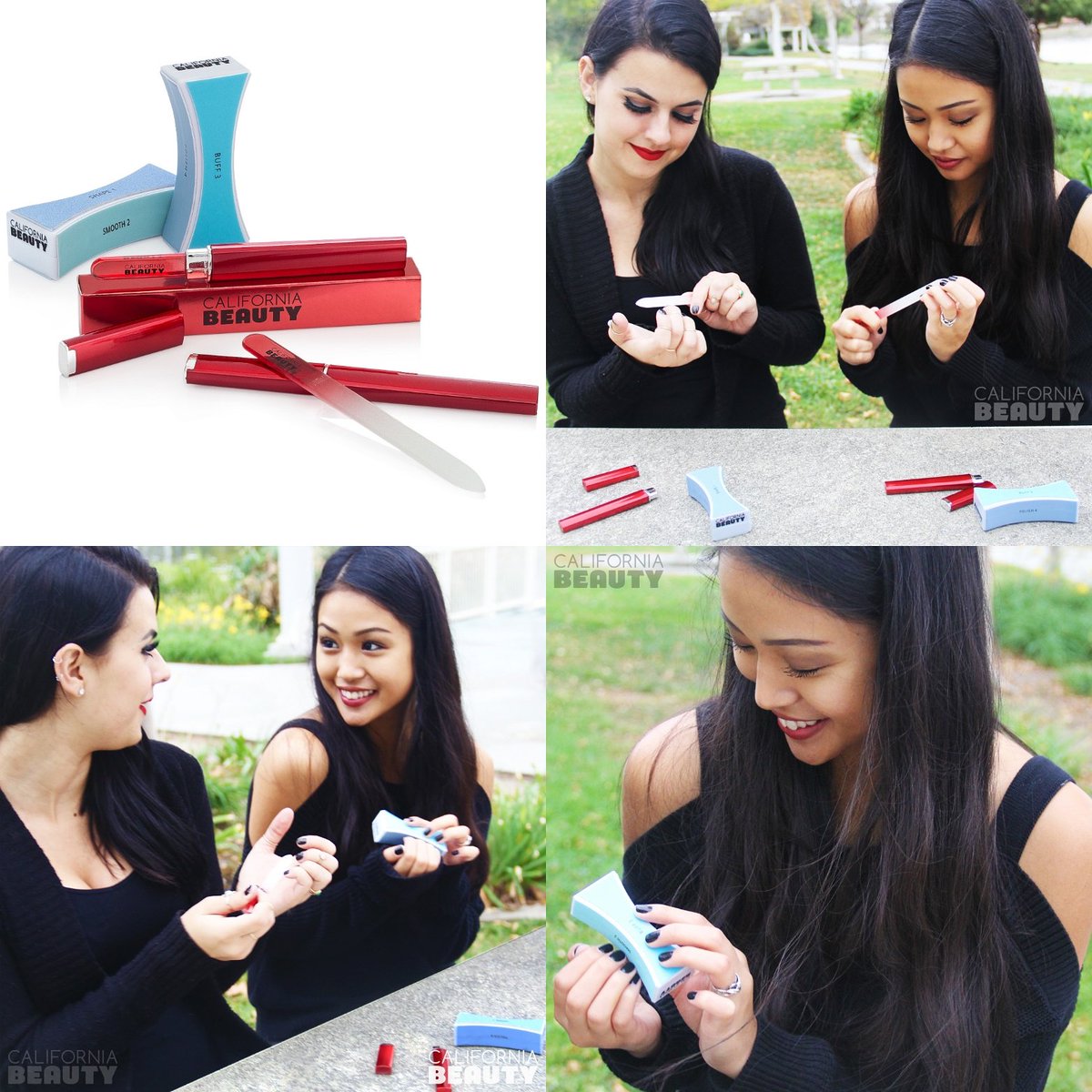 3 hours only! California Beauty's Nail File &amp; Buffer Set is being featured on Amazon Lightning Deals! Grab yours while you can 😍