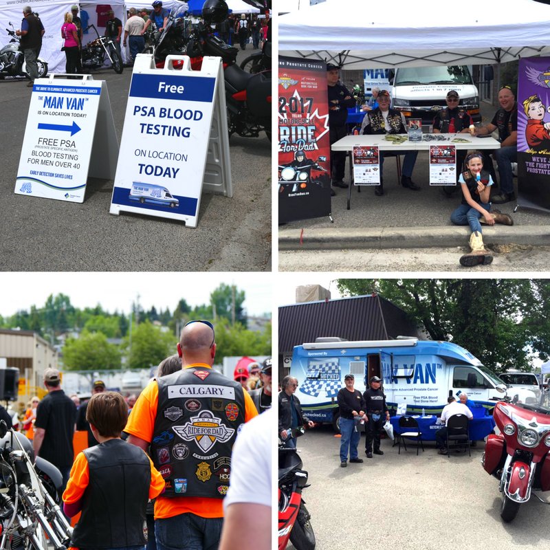 RideForDadYYC's tweet photo. 50 men were tested at @TwoWheelSunday in @ProstateAlberta's #ManVan! Amazing job by the nurses &amp; volunteers! We can't thank you enough! 🚐👏🏻 https://t.co/tJFeiKBS4P