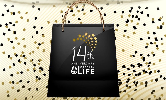 SecondLife's tweet image. 60 Merchants, 60 gifts, and hundreds of incredible items and discounts all in celebration of #SL14B. Don't miss out! bit.ly/2rxiDQZ