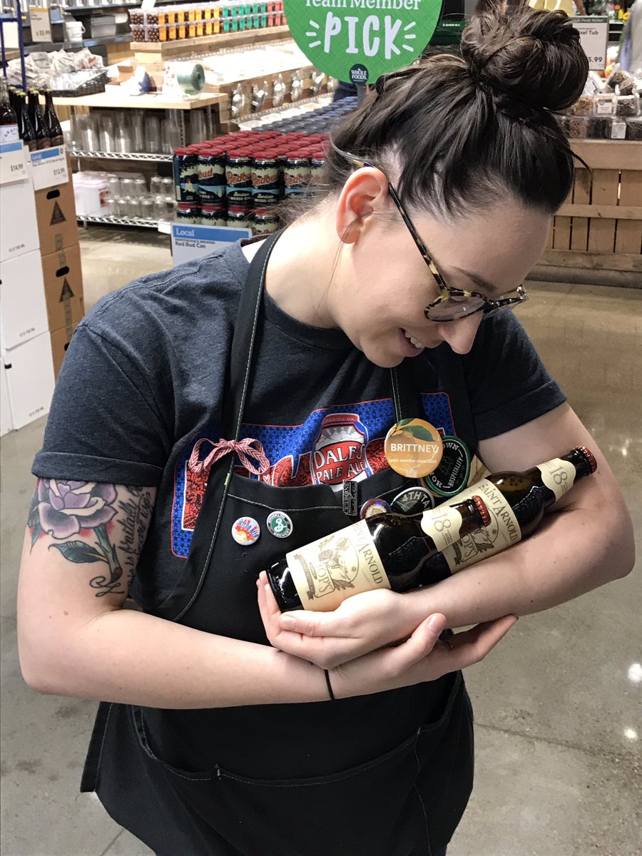 Beerbb89's tweet photo. @SaintArnold just a #beerbb with her beer bb's in now at #wholefoodslamar #downtown https://t.co/0JeBac9CAs
