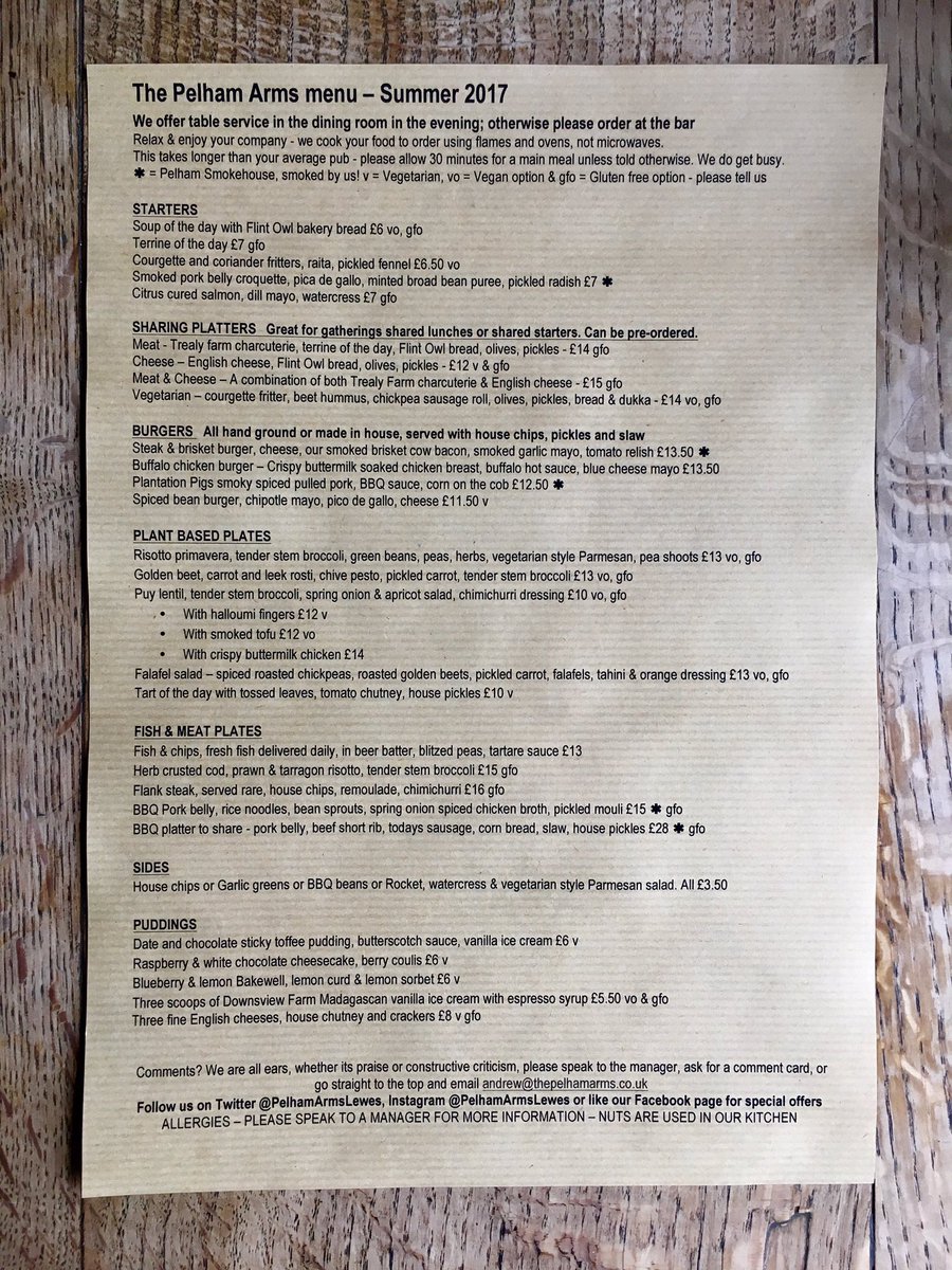 The Pelham Arms On Twitter Sneak Preview Of Our Summer Menu The Pelham Arms On Twitter Sneak Preview Of Our Summer Menu
