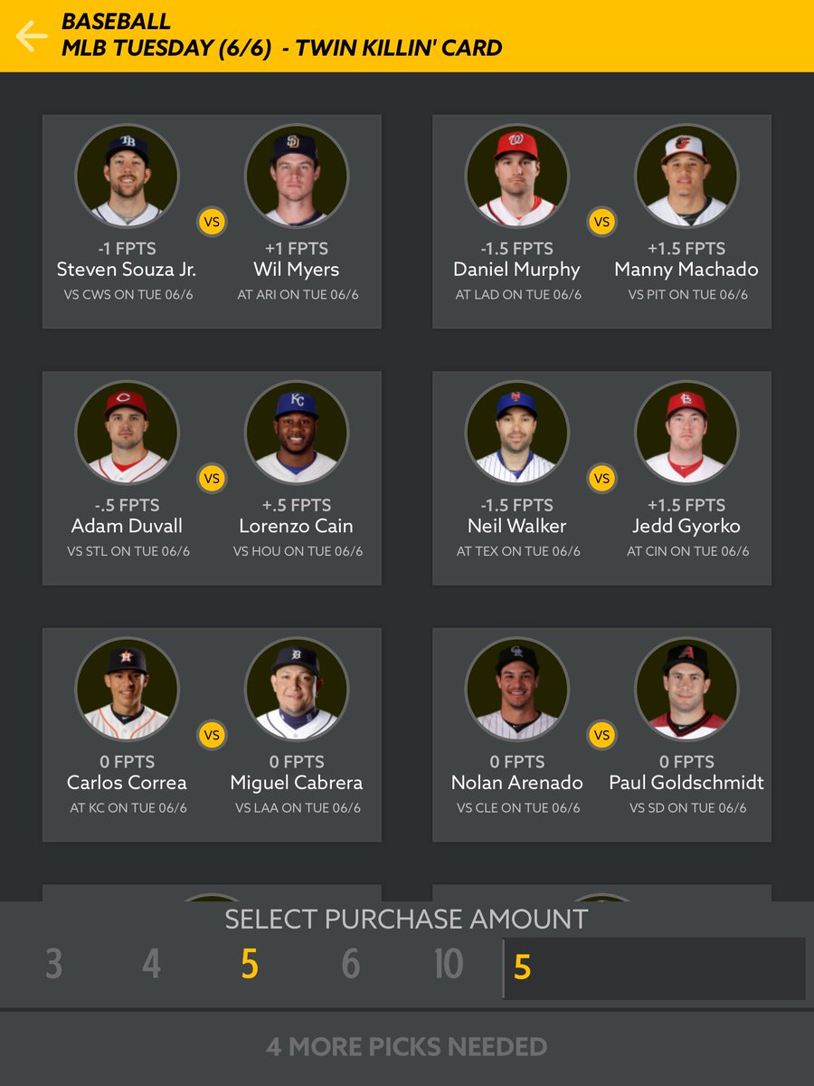 HotRoster's tweet photo. Today is a good day to play some baseball cards! All of these and more up now at https://t.co/1Sus7uYe2h and on our app! #FantasyBaseball ⚾️ https://t.co/Bqlejb8cqx
