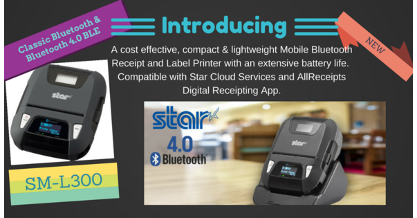 DEDLtd's tweet photo. The SM-L300 3" lightweight portable printer; suitable for in-store printing, in-field receipts &amp; reports on the move https://t.co/iApRBJcN3R https://t.co/DffLsSD6PU