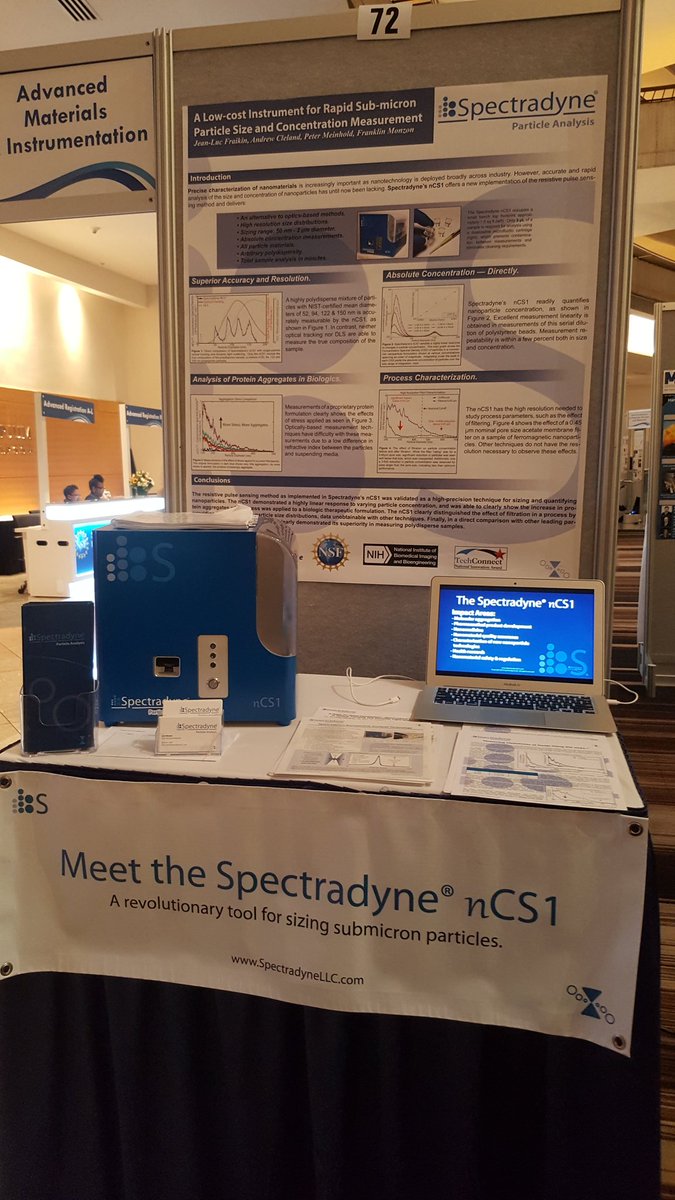 Spectradyne (@spectradynenano) on Twitter photo Spectradyne's nanoparticle analysis technology on display at the <a href="/NSFSBIR/">uchiha mrx</a> 2017 grantee conference. Thanks NSF! #NSF2017 Spectradyne's nanoparticle analysis technology on display at the <a href="/NSFSBIR/">uchiha mrx</a> 2017 grantee conference. Thanks NSF! #NSF2017