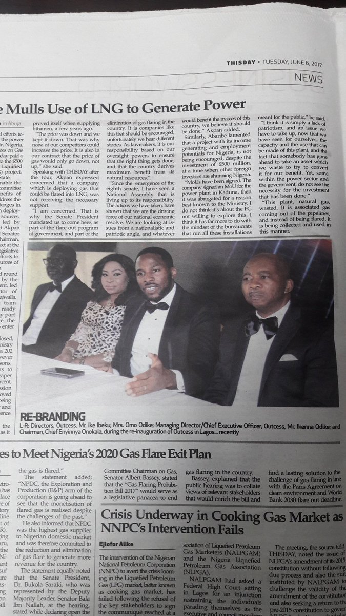 Outcess_ng's tweet photo. Outcess in the news! https://t.co/luwXM4pMk2