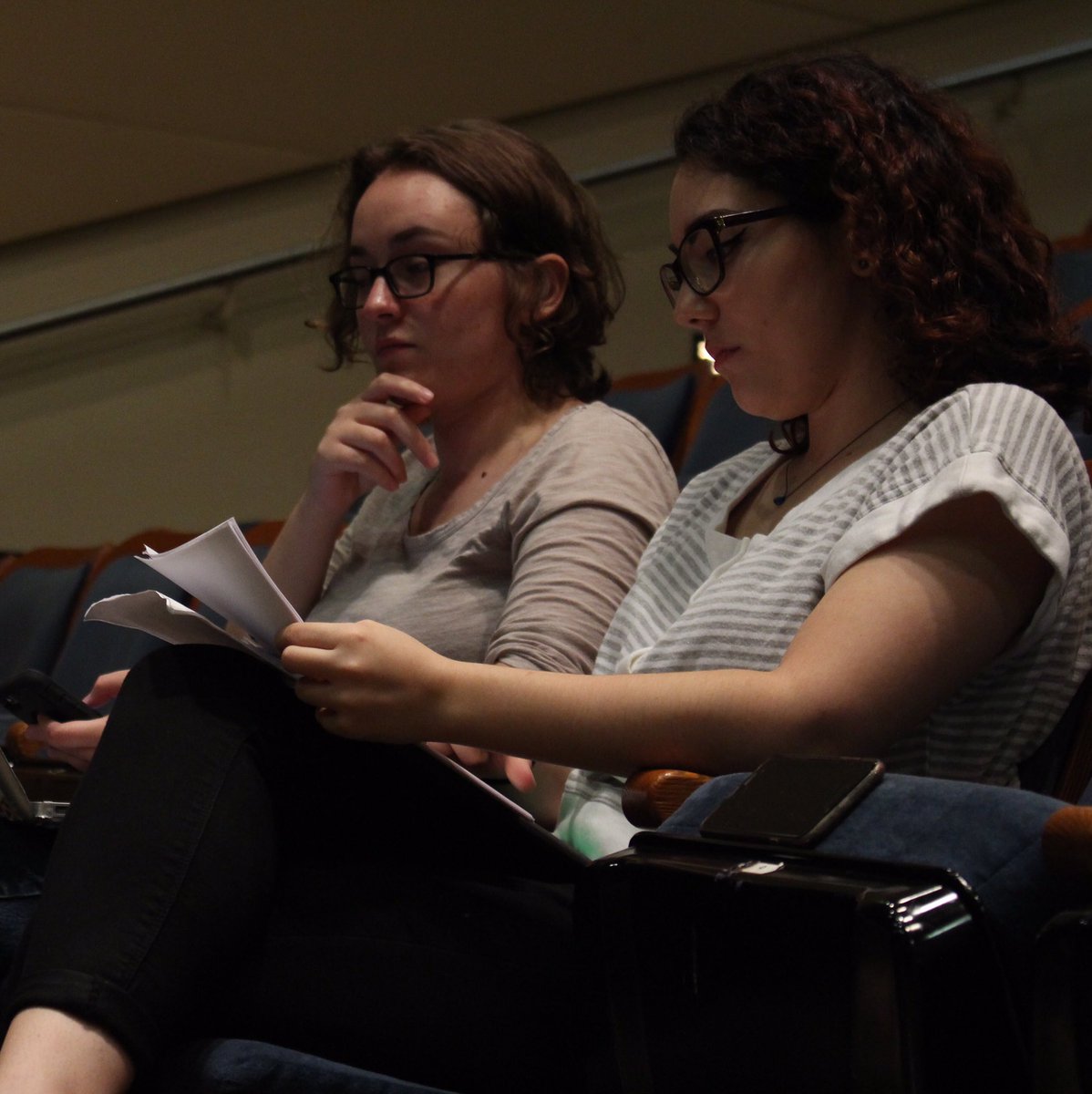 AtticRep's tweet photo. Last night's rehearsal for MEXICO: "Through the Wall/ a Traves del Muro" #INTLFEST2017 #2DAYS https://t.co/bURQbCbMO1