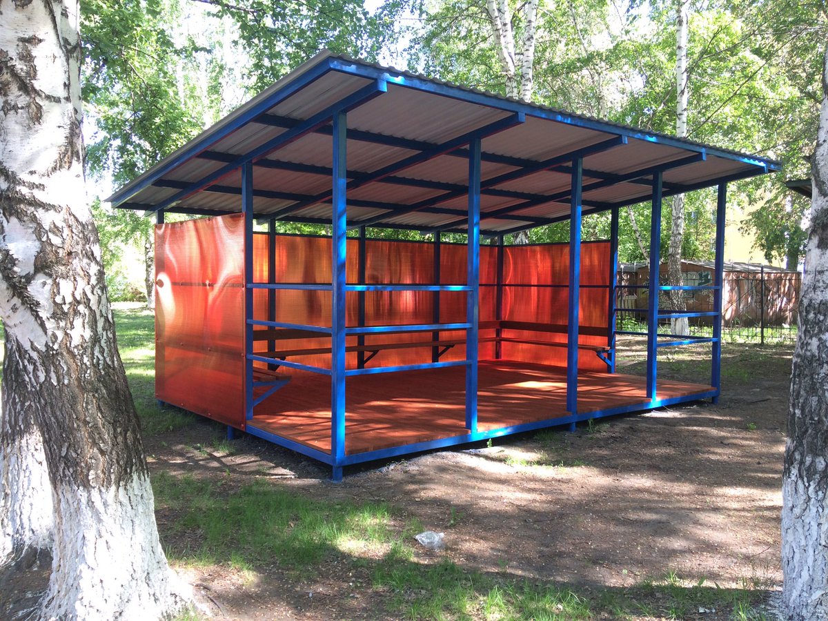 Изготовление теневых навесов для детских садов