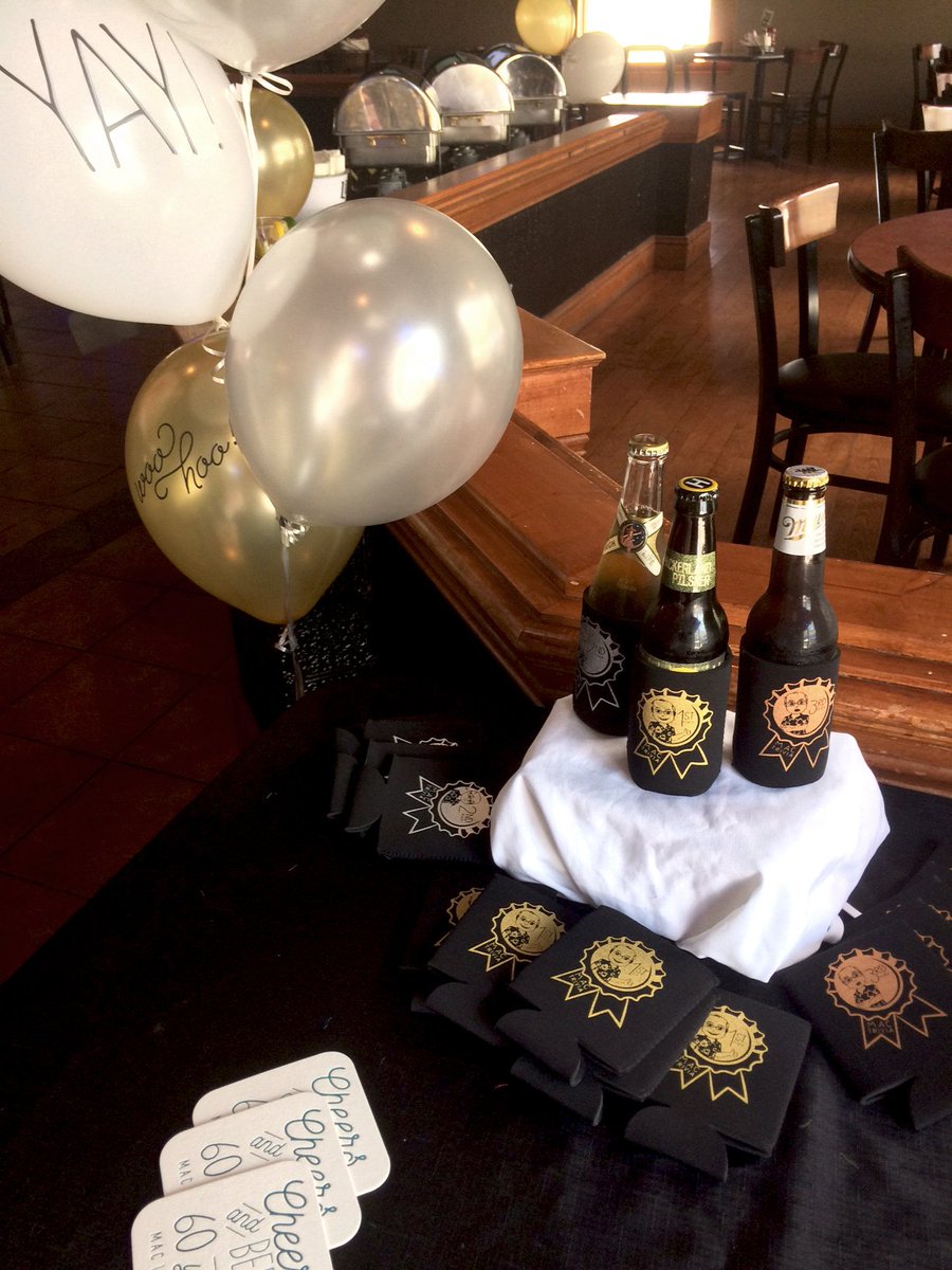 Cheers &amp; beers to 60 years! Anyone else throwing a birthday party or two this summer? #itspartytime bit.ly/2scMYW1