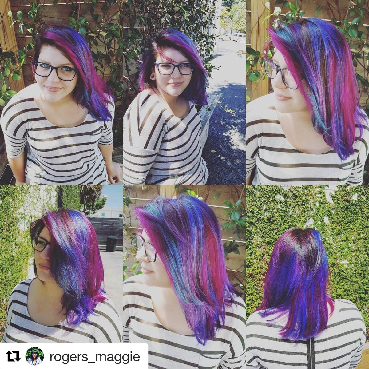 ThairapySession's tweet photo. How fun is this for summer ready hair!!#transformationtuesday #hairbymaggie #thairapysession #thairapysessionmaggie #embracecolor #haircrush https://t.co/DhyGecS4Wx