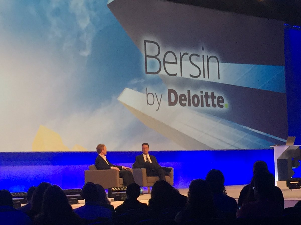 bollinger's tweet photo. "The most significant thing you have done" says @Josh_Bersin  to @AdamCSOD about the new @CornerstoneInc Learner experience.  #CSODConf17 https://t.co/mUSvFhWA1k