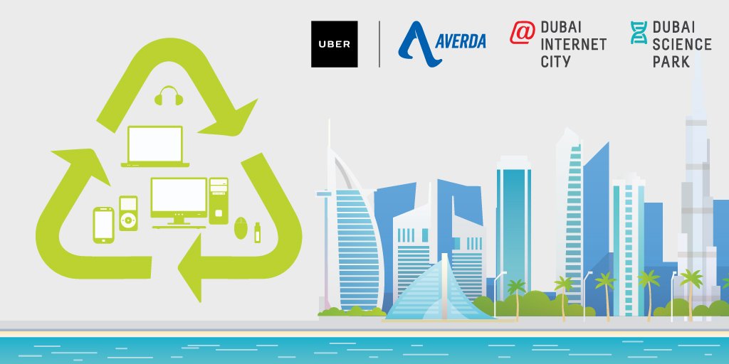 averda's tweet photo. Averda is excited to take part in #UberRECYCLE again! Lets keep gadgets and electronics out of Dubai landfills https://t.co/hH633RW3TO https://t.co/yXCZZ9vpFr